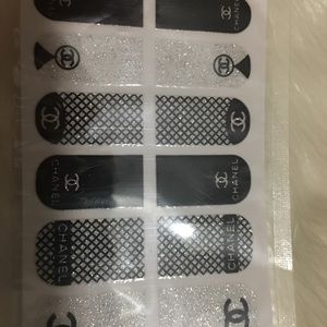Chanel sticker nails